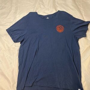 Hurley Navy Blue Tee with Red Graphic